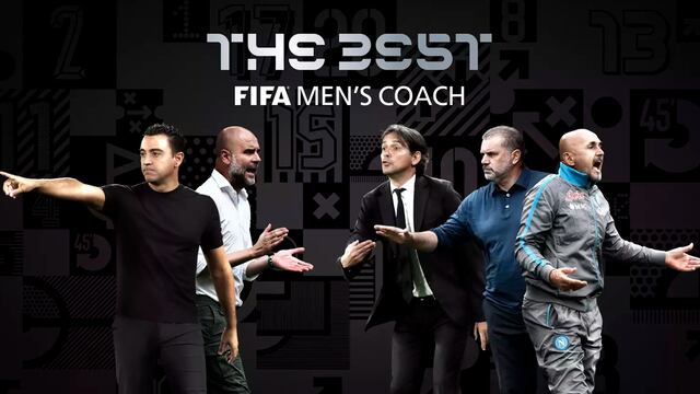 Con Guardiola y Xavi: los nominados al premio ‘The Best’ al mejor entrenador