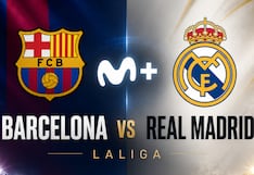 Movistar Plus+ transmitió el partido FC Barcelona 1-2 Real Madrid por LaLiga 2026