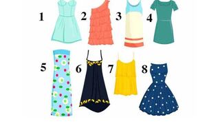 Elige el vestido que más te guste y revela los secretos de tu personalidad