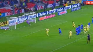 Es goleada: Diego Valdés marcó el 3-0 de América sobre Cruz Azul por la Liga MX [VIDEO]