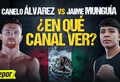 ¿En qué canal se vio la pelea de Canelo Álvarez vs. Jaime Munguía?
