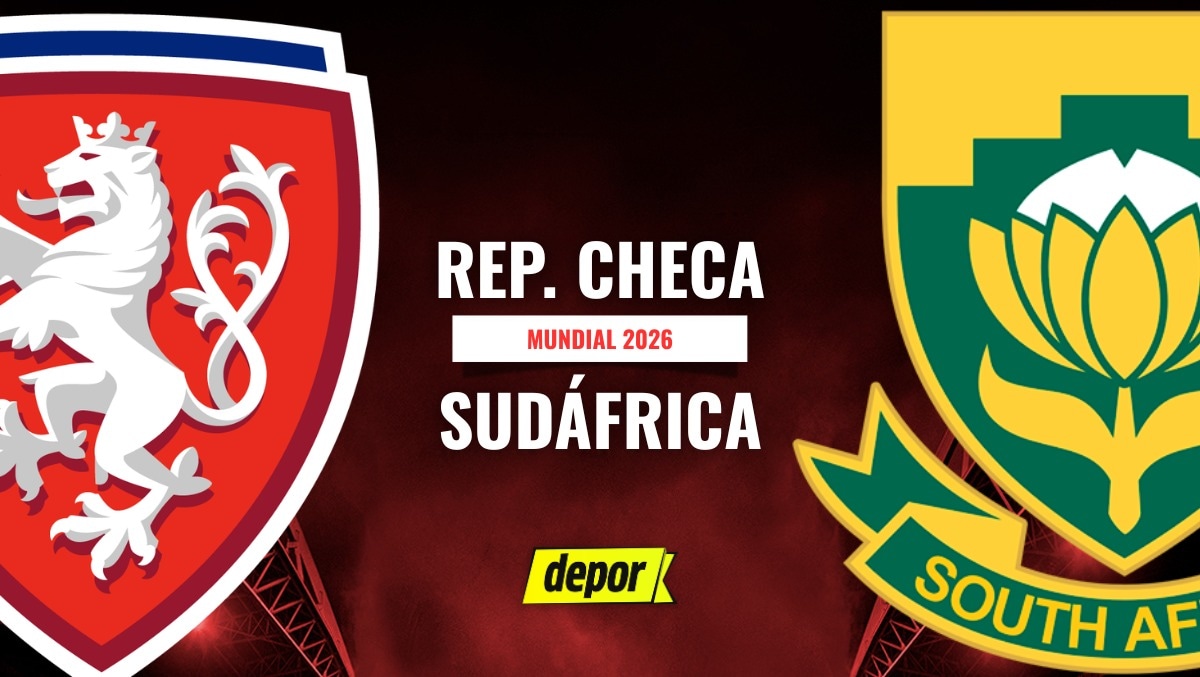 República Checa vs. Sudáfrica. (Diseño: Depor)