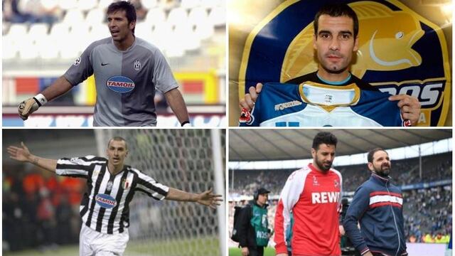 Como Pizarro, Ibrahimovic y Buffon: otras figuras del fútbol que perdieron la categoría en el fútbol [FOTOS]