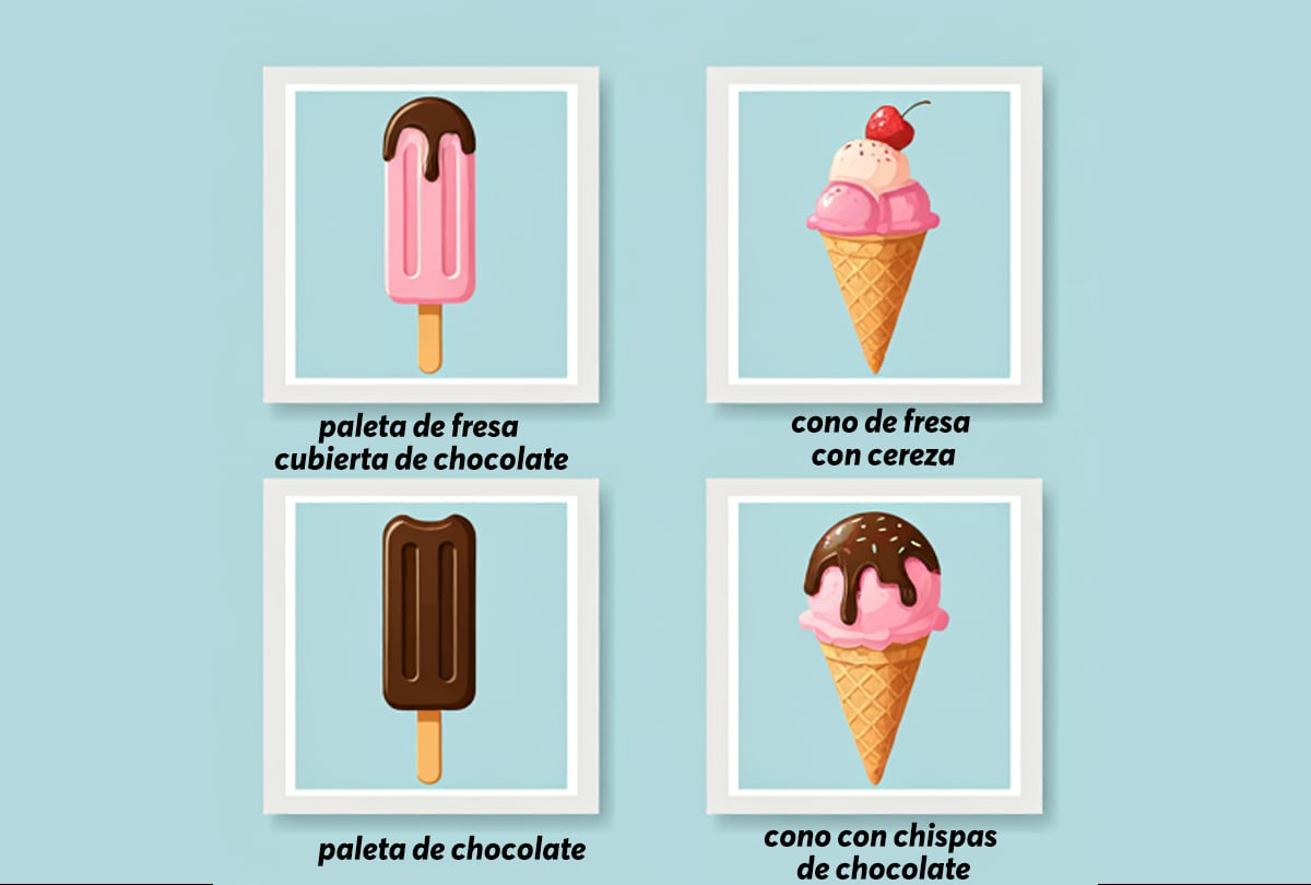 Elige un helado y descubre tu fortaleza más destacada. (foto: Depor)