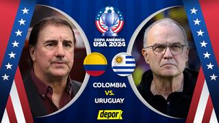 Alineaciones de Uruguay vs. Colombia: onces confirmados de la semifinal de la Copa América