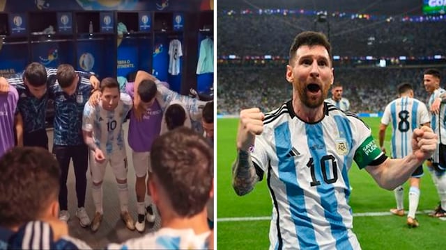 Argentina a la final del Mundial: Revive la vez que Messi motivó a sus compañeros a ganar un título