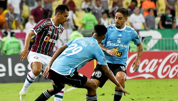 Sporting Cristal y Fluminense jugaron por Copa Libertadores (Foto: Mailson Santana)