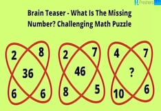 Descubre en solo 7 segundos el número que falta y resuelve el reto matemático