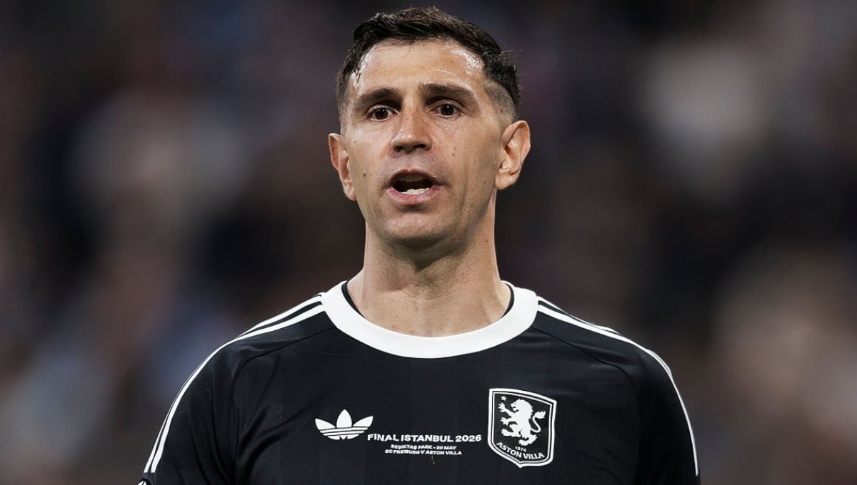 Emiliano Martínez tiene contrato con el Aston Villa hasta mediados del 2029. (Foto: Getty Images)