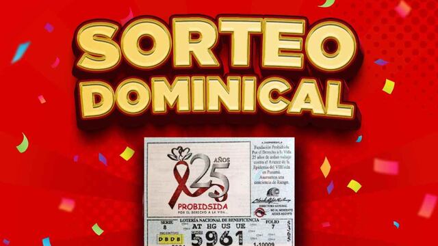 Lotería Nacional de Panamá, 16 de octubre: resultados y ganadores del ‘Sorteo Dominical’