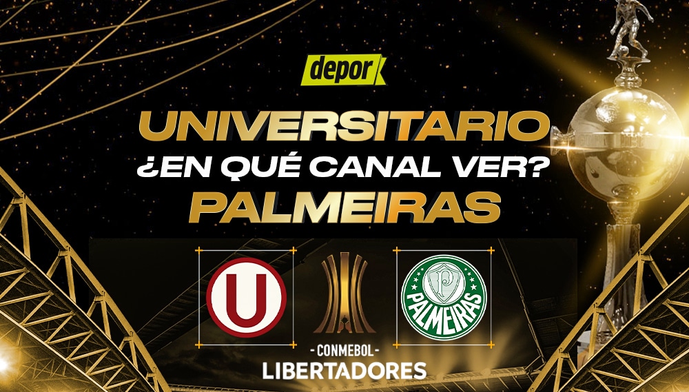 Universitario vs. Palmeiras por Copa Libertadores. (Diseño: Christian Marlow)