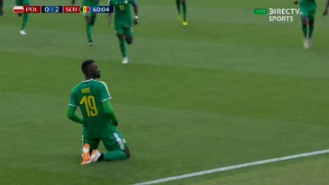 El tremendo blooper de Polonia que terminó en gol de Senegal [VIDEO]