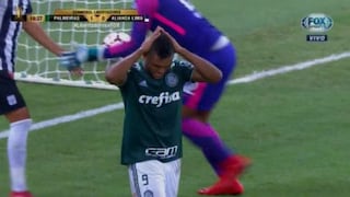 Alianza Lima: Daniel Prieto cometió un blooper que casi acaba en gol de Palmeiras [VIDEO]