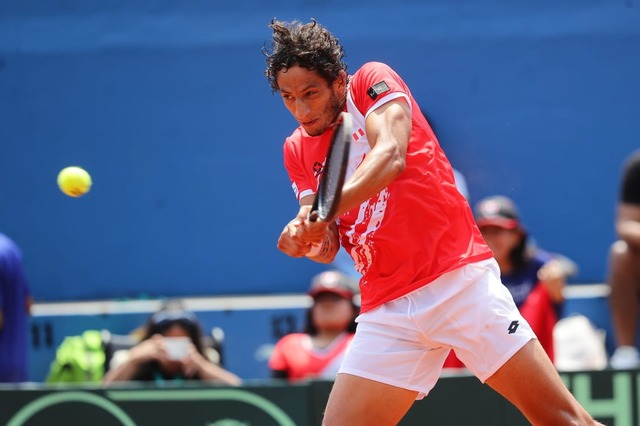 Perú venció a Noruega por la Copa Davis 2023 y pasó a los Qualifiers. (Foto: Jesús Saucedo / GEC)