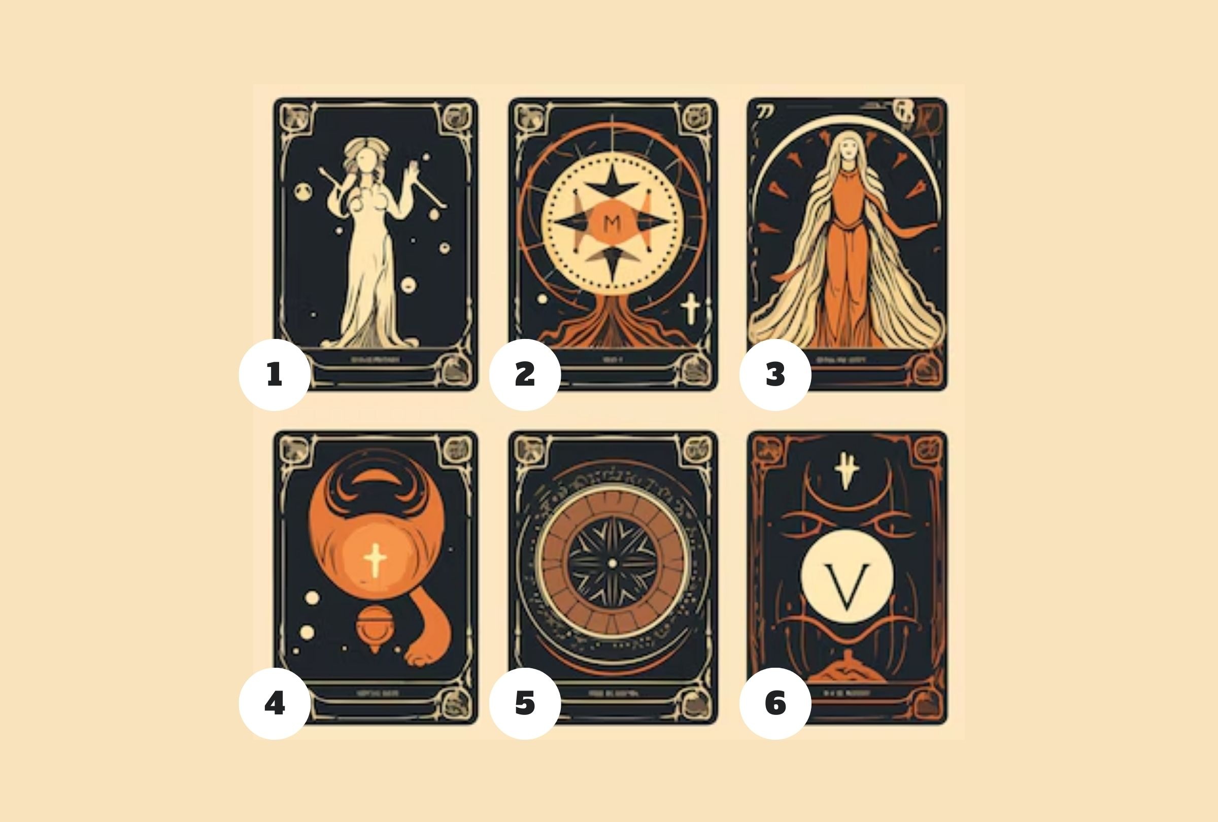 Test visual: Elige una carta del tarot y descubre qué consejo de la vida te está esperando. (Foto: Composición Freepik / Depor)