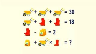 Desafío de inteligencia: descubre el valor de cada elemento en este intrigante reto matemático