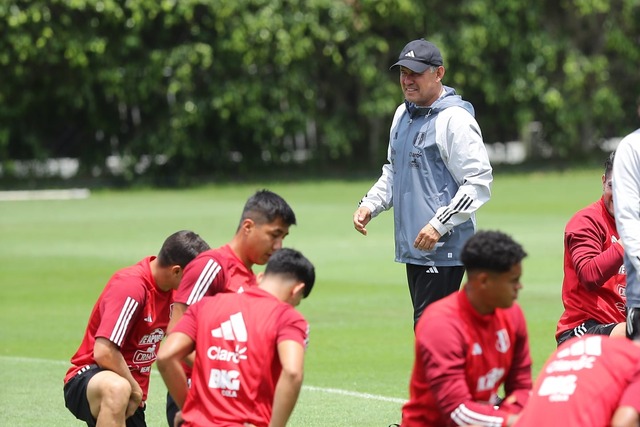 La Selección Peruana sumó un nuevo día de trabajos en la Videna. (Foto: Jesús Saucedo / @photo.gec)