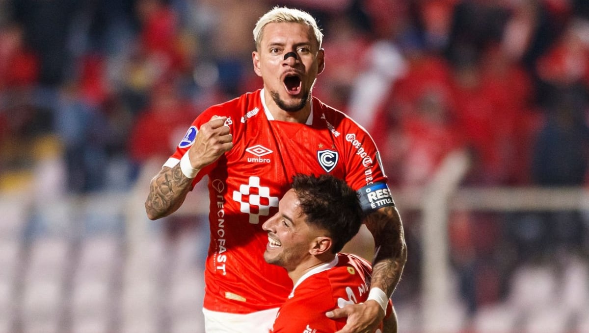 Carlos Garcés registra cuatro goles en 11 partidos de la Copa Sudamericana 2026. (Foto: Getty Images)