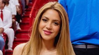 Shakira y la sugerente foto que se tomó un estudio de grabación en Los Ángeles