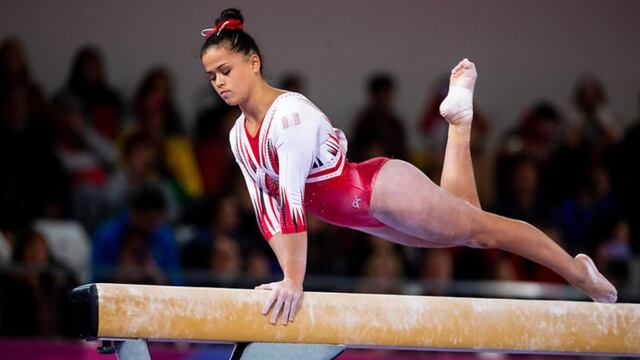 Así disputaron un lugar en el podio Ariana Orrego y Sandra Collantes en Gimnasia artística [VIDEO]