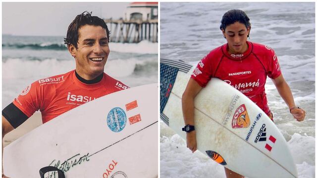 ¡Con todo! Así marchan Lucca Mesinas y Daniella Rosas en el Mundial de Surf