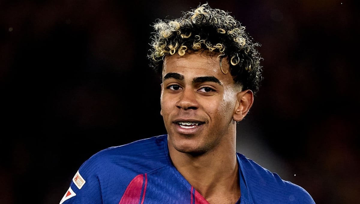 Lamine Yamal marcó un golazo en el último triunfo del Barcelona sobre el Real Oviedo. (Foto: Getty Images)