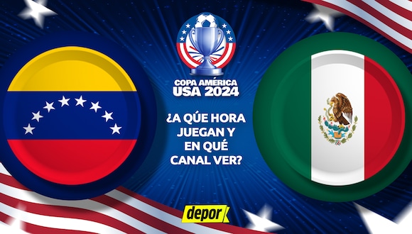 Venezuela vs México chocan por la Copa América 2024. (Foto: Depor)