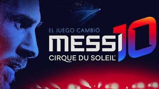 Corre por tus entradas: Messi presentó oficialmente su espectáculo propio junto con el 'Cirque du Soleil'