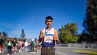 Frank Luján Sánchez entra a la historia como el peruano más rápido en debutar en un maratón