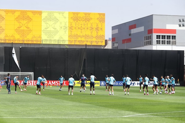 Flamengo ya entrena en la Videna con miras a la final de la Copa Libertadores. (Foto: Jesús Saucedo / Depor)