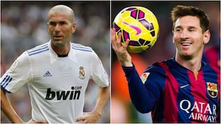 Barcelona vs. Real Madrid: el día que Zidane sufrió con Lionel Messi