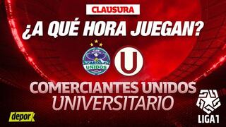 Universitario vs Comerciantes Unidos por Liga 1: a qué hora juegan
