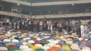 Universitario de Deportes: así celebraron el empate los hinchas de Colo Colo