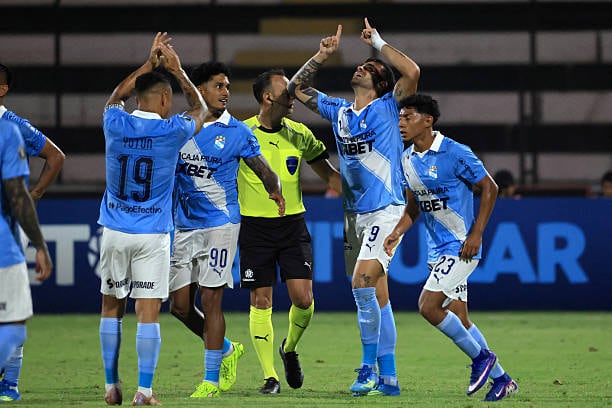 Felipe Vizeu anotó el gol del triunfo de Sporting Cristal ante Cerro Porteño. (Foto: Getty Images)
