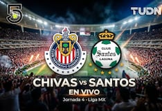 Canal 5 y TUDN - Te llevaron el triunfo de Chivas sobre Santos Laguna por 1-0
