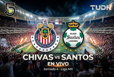 Canal 5 y TUDN - Te llevaron el triunfo de Chivas sobre Santos Laguna por 1-0