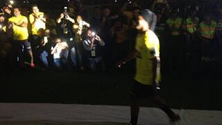 Ronaldinho: el espectacular recibimiento que le dieron con Barcelona SC