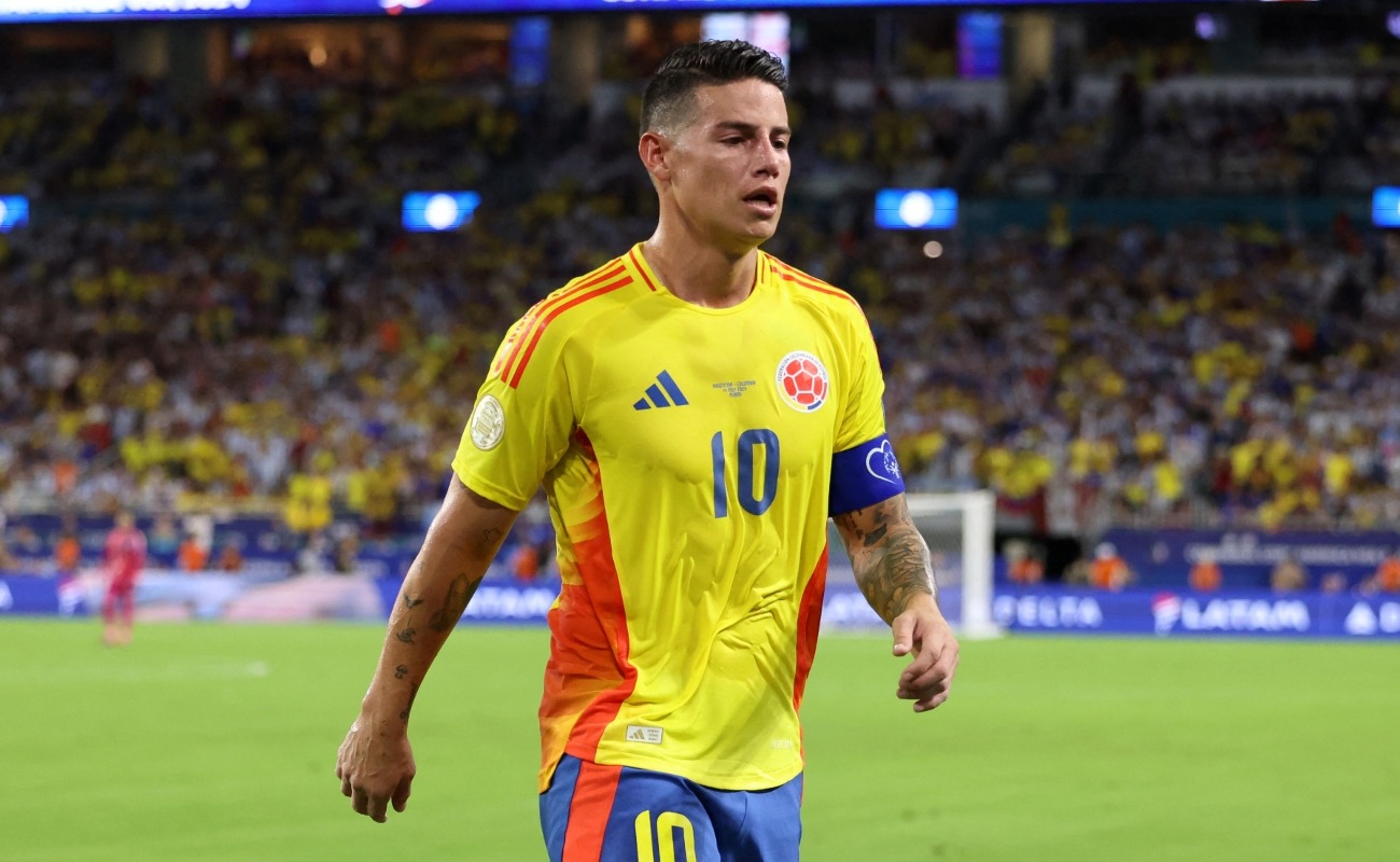 James Rodríguez cerca de jugar en Rayo Vallecano. (Foto: AFP)