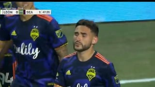 Ruidíaz inició la jugada: Roldán anotó el 1-0 en León vs. Seattle por la final de Leagues Cup [VIDEO]