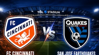 ¿A qué hora juega y en qué canal transmite Cincinnati FC vs. San Jose Earthquakes EN VIVO hoy por MLS 2026 en México y EE. UU.?