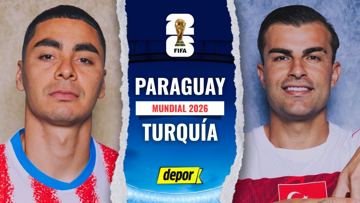 Paraguay vs. Turquía por la fecha 2 de la fase de grupos del Mundial 2026. (Diseño: Depor)
