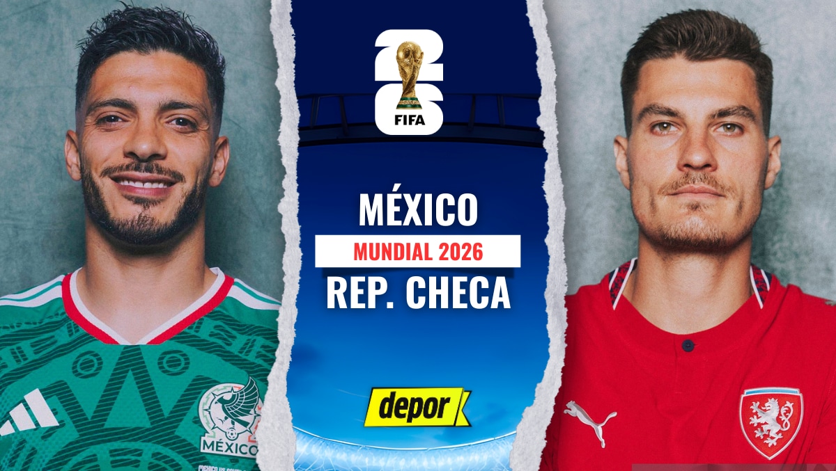 México vs. República Checa se enfrentan por al fecha 3 de la fase de grupos del Mundial 2026. (Diseño: Depor)