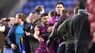 Mal Agüero: el 'Kun' golpeó a hinchas del Wigan tras eliminación del Manchester City en FA Cup