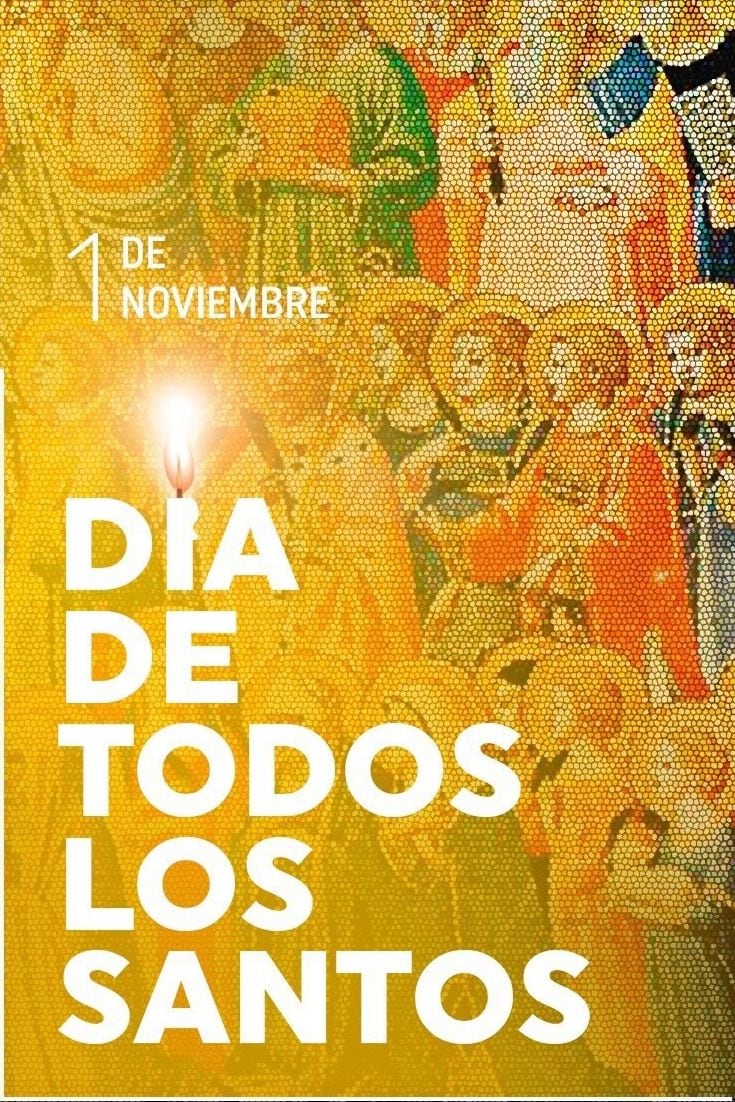 Frases por el Día de Todos los Santos: imágenes y mensajes para dedicar el 1 de noviembre (Foto: Pinterest).