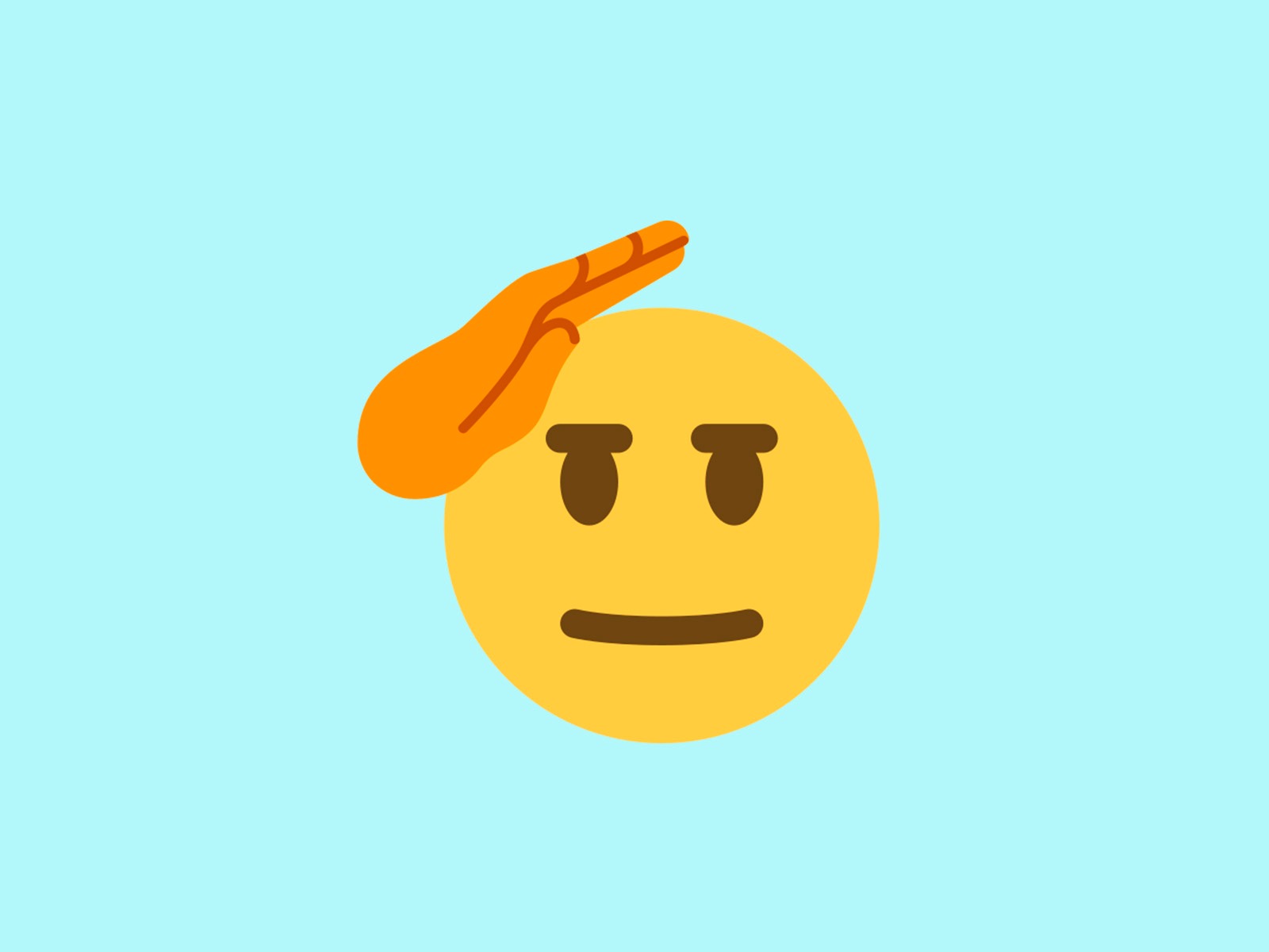 WHATSAPP | Si eres de las personas que recibió este emoji que saluda, conoce qué significa en WhatsApp. (Foto: Emojipedia)