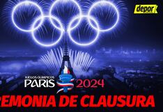 Clausura de los Juegos Olímpicos de París 2024: video y resumen de la ceremonia