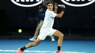 Roger Federer venció a Aljaz Bedene en la primera ronda del Australian Open 2018