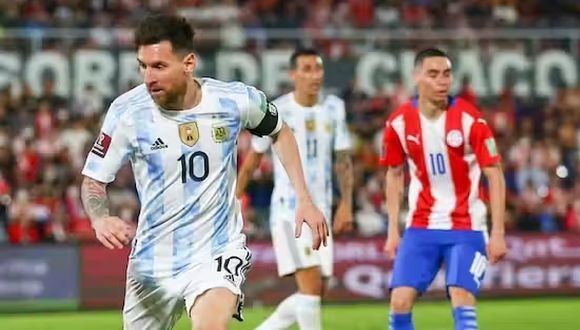 Argentina vs Paraguay se enfrentan por Eliminatorias 2026. (Foto: EFE)
