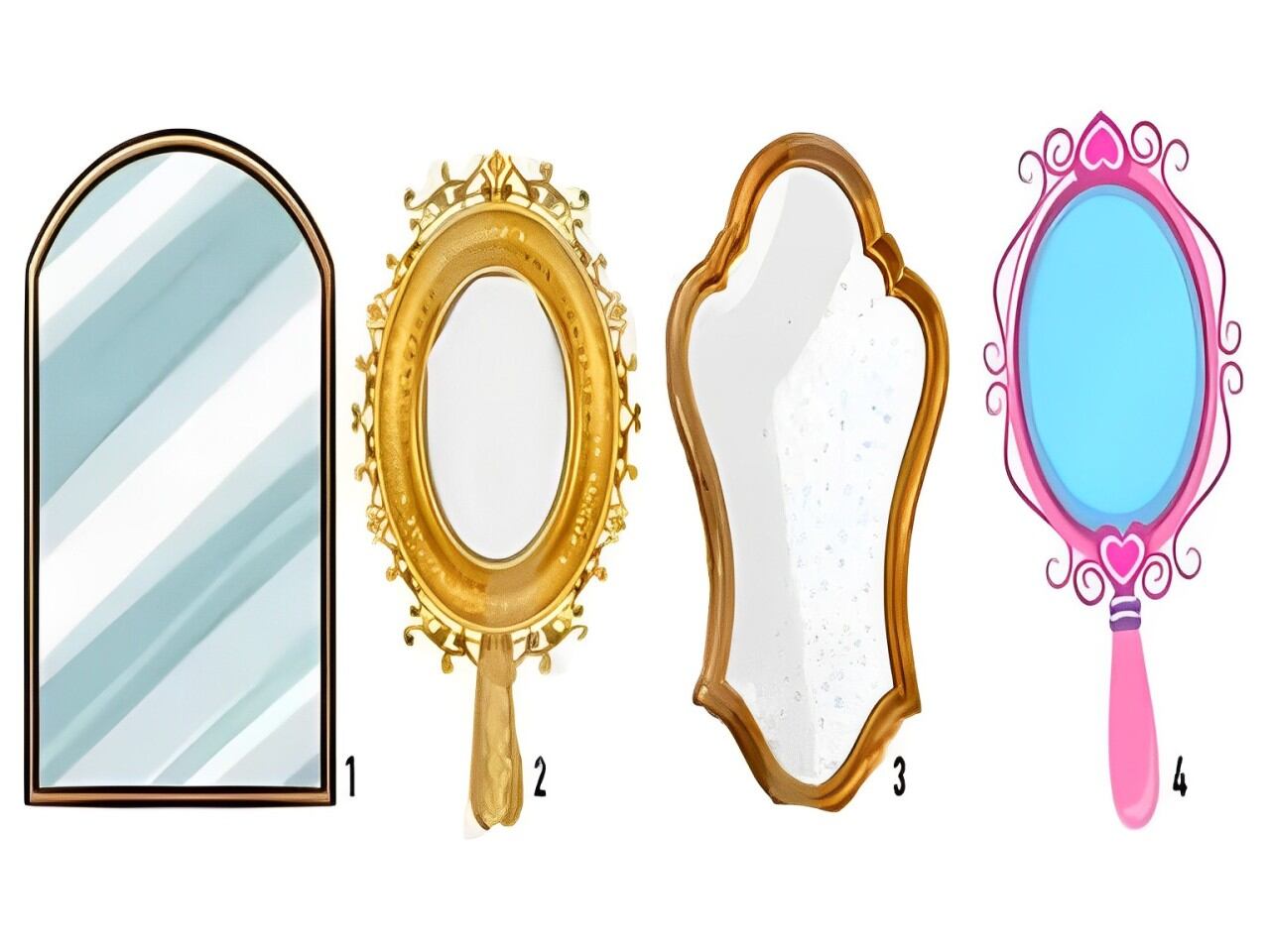 Elige uno de los espejos en la imagen para descubrir cómo te perciben las personas (Foto: Namastest).