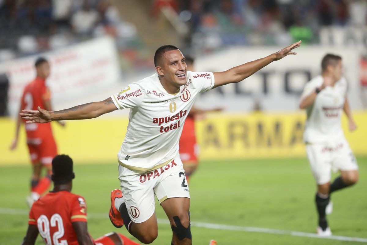 Universitario venció por 3-1 a Sport Huancayo en el Estadio Monumental. (Foto: Jesús Saucedo /GEC)